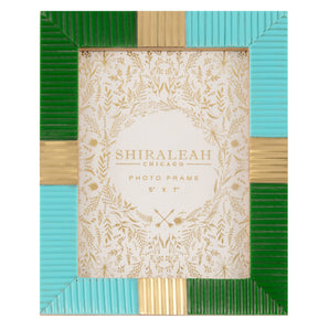VIVA 5" X 7" COLOR BLOCKED PICTURE FRAME