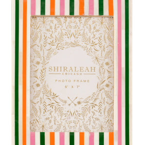 VIVA 5" X 7" MINI STRIPES PICTURE FRAME
