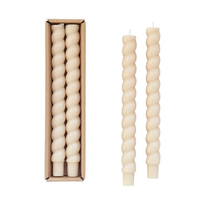 Twisted Taper Candles Set/2
