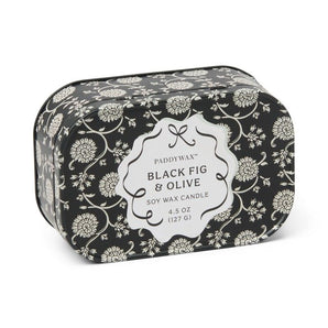 4.5oz Cherie Tin in Black & Grey