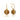 Forest Walk Oak Leaf Earring in Teak