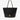 Departure Tote in Black/Taupe