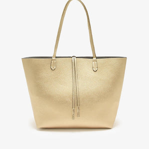 Departure Tote in Platium/Silver