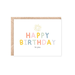 Happy Birthday Card