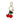 Cherry Hearts Bag Charm