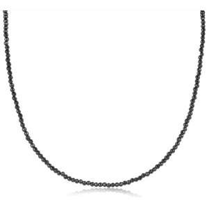 15" 2mm Choker in Hematite