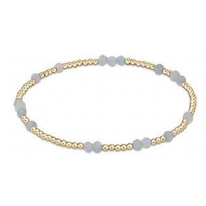 Hope Unwritten Bracelet in Aquamarine Blue