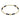 Bliss Cross 2.5mm Bracelet in Onyx