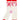 Candy Cane Bow Socks