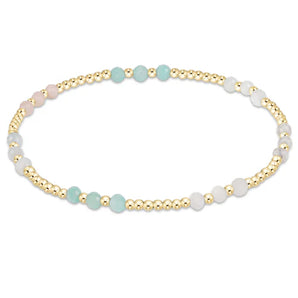 Gemstone Joy 3mm Bracelet in Hot Mess
