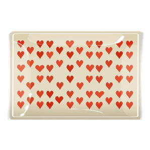 Glass Tray in Thousand Hearts