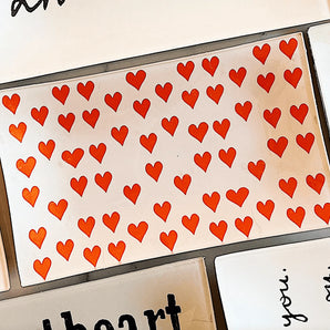 Glass Tray in Thousand Hearts