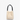 Hollace Mini Shearling Tote in Cream