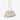 Lozen Mini Scrunch Fur Bag in Cream