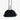 Lozen Mini Scrunch Fur Bag in Black