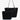Akimbo East West Shearling Tote in Black