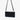 Lindy Woven Small Clutch in Black