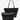 Departure Tote in Black/Taupe