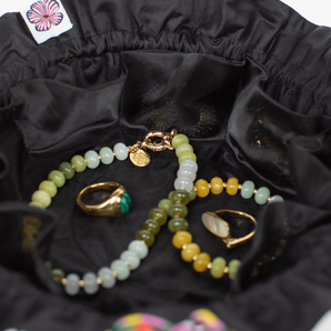 Jewelry Pouch in Garden Party