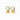Kimberly Enamel Earring White