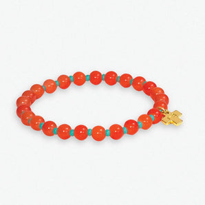 Mabel Bracelet in Coral