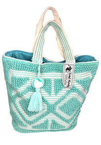 Lulu Tote in Turquoise