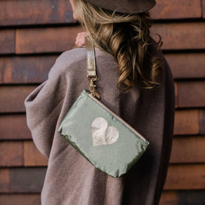 Mini Pouch in Tennis Love