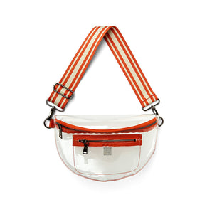 Clear Studium Bag Burnt Orange