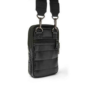 Buzz Me Crossbody in Pearl Black