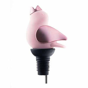 Chirpy Top Wine Pourer in Pink/Rose