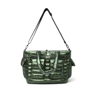 Two Faced Tote - Pearl Olive