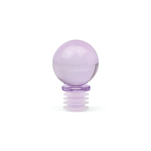 Moony Glass Bottle Stopper in Lilac