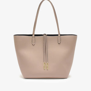 Departure Tote in Stone/Black