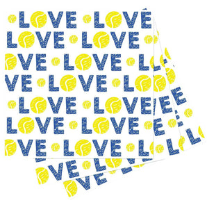 Tennis Love Paper Napkin