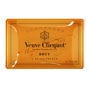 Glass Tray in Veuve Clicquot