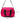 Voyager Travel Bag in Glossy Fuchsia