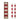 Striped Taper Candle
