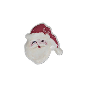 Stoneware Santa Plate