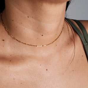 18" Bar Chain Layering Necklace