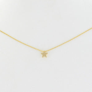 Star Charm Necklace - Gold