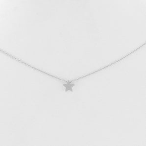 Star Charm Necklace - Silver