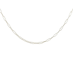 Thin Drawn Cable Necklace