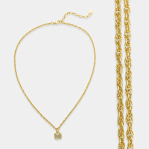 Cz Chain Necklace