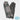 Plaid Check Gloves - Grey
