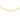 18" 3.5mm Oval Gold Vermeil Chain