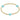 3mm Cross Bracelet Turquoise