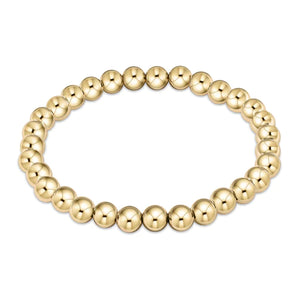 Classic Gold 5mm Bead Bracelet