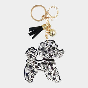 Bling Dog Keychain