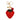 Bling Strawberry Keychain