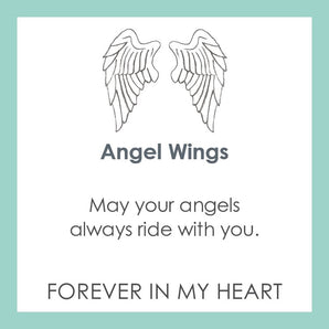 Angel Wings Silver/Pink